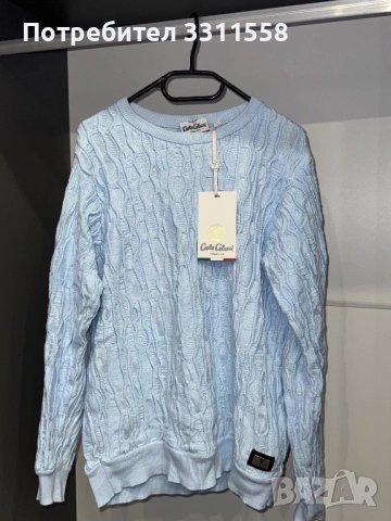 Carlo Colucci Jacquard Пуловер