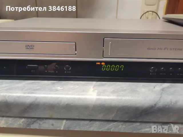 LG V-280 DVD Player Videorecorder, снимка 3 - Плейъри, домашно кино, прожектори - 50075478