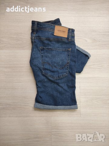 Мъжки къси дънки Jack&Jones размер L, снимка 1 - Къси панталони - 43143634
