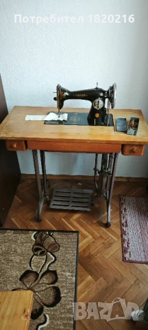 Ретро шевна машина UNION, снимка 2 - Антикварни и старинни предмети - 50589641