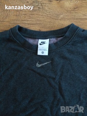 NIKE W NSW ESS FLC CREW CLCTN - страхотна дамска блуза КАТО НОВА, снимка 3 - Блузи с дълъг ръкав и пуловери - 43612217