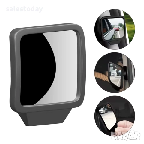 Вътрешно огледало за мъртва точка, допълнително огледалце за кола, снимка 5 - Аксесоари и консумативи - 52220783