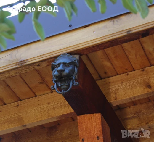ПОКРИВНА ДЕКОРАЦИЯ ЛЪВСКА ГЛАВА, снимка 2 - Декорация за дома - 51325189