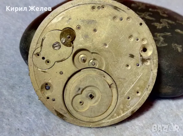 МЕХАНИЗЪМ от СТАР РЯДЪК МОДЕЛ КОЛЕКЦИОНЕРСКИ ШВЕЙЦАРСКИ ДЖОБЕН ЧАСОВНИК 49679, снимка 11 - Джобни - 48622972