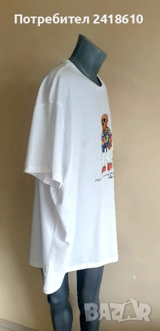 POLO Ralph Lauren Bear Classic Fit  Cotton Mens Size 2XL НОВО! ОРИГИНАЛ! Мъжка Тениска!, снимка 9 - Тениски - 53517535
