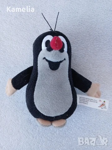 Плюшена играчка Малката Къртица от Чехия, 12см.