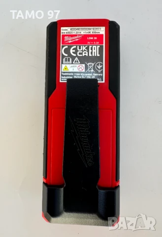 Milwaukee LDM 30 - Лазерна ролетка като нова!, снимка 4 - Измервателни инструменти - 51163228