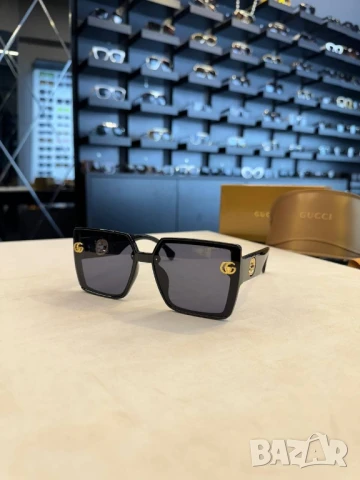 очила с черен обикновен калъф и ув защита louis vuitton gucci , снимка 7 - Слънчеви и диоптрични очила - 50747169