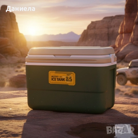 Професионална Хладилна кутия Military Green - Komax, снимка 13 - Други - 51733849