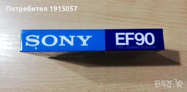 SONY SUPER EF90 1990, SONY EF, СОНИ, аудио касетка, касетки - нови, снимка 4 - Аудио касети - 51974341
