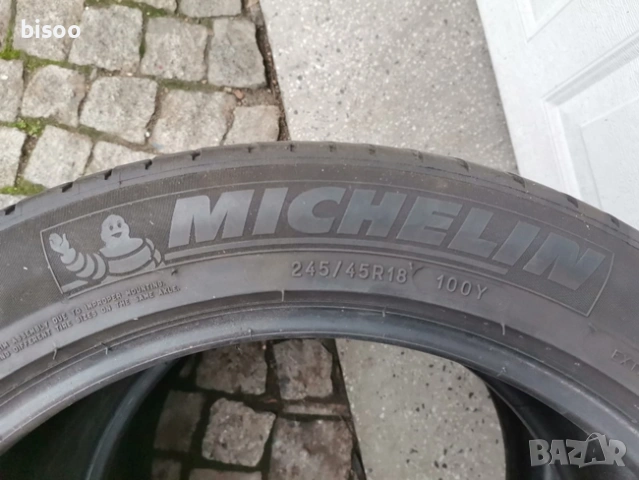 2бр гуми MICHELIN PRIMACY 245/45/18, снимка 2 - Гуми и джанти - 53525735