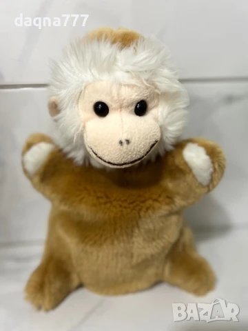 Vintage ръчна кукла маймуна за театър Германия