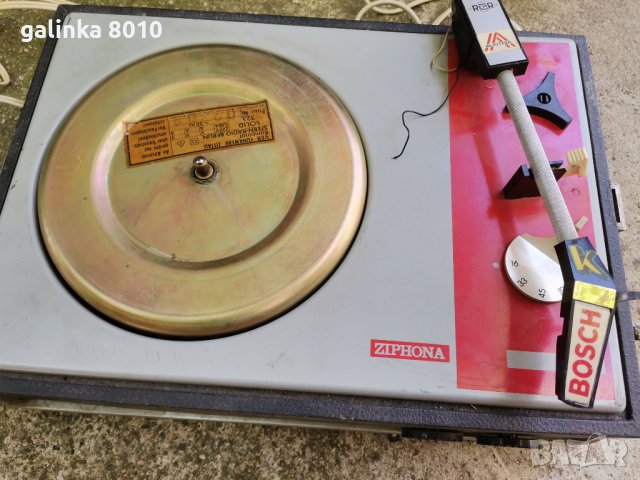 Стар Немски грамофон, снимка 3 - Антикварни и старинни предмети - 37415031