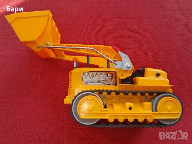 Стара играчка булдозер на ТОМY - Japan, снимка 8 - Колекции - 43551511