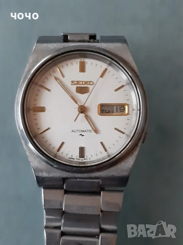 Seiko 5 automatic 21 jewels, снимка 2 - Мъжки - 53609478