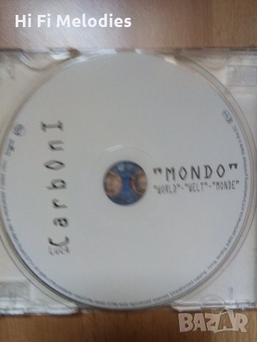 Компактдиск-CARBONI-MONDO, снимка 2 - CD дискове - 28379481