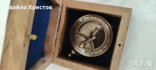 Старинен корабен компас- ръчно изработена реплика, снимка 5 - Антикварни и старинни предмети - 37957117