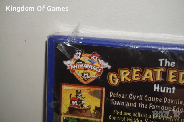 Чисто Нова Оригинална Запечатана Игра за PS2 Animaniacs The Great Edgar Hunt, снимка 16 - Игри за PlayStation - 48970631
