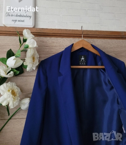 Тъмно синьо сако ATMOSPHERE , снимка 3 - Сака - 51750987