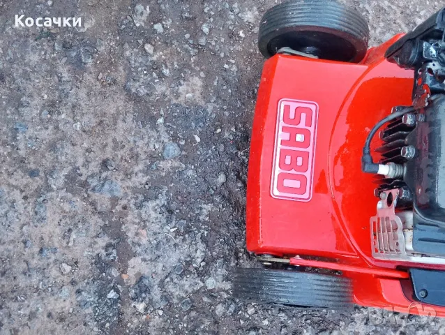 Бензинова косачка със стартер SABO, снимка 5 - Градинска техника - 50214414