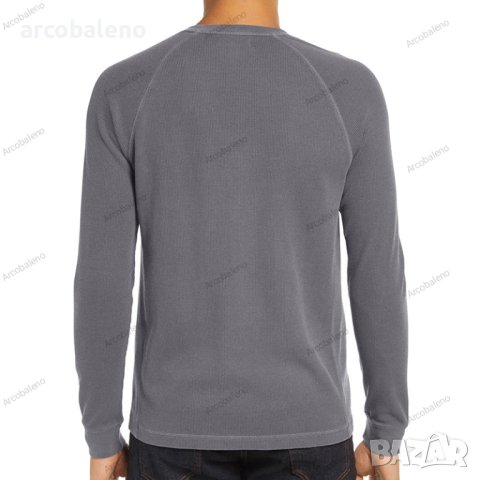 Нова мъжка тениска Henley с кръгло деколте и дълъг ръкав, 6цвята , снимка 8 - Тениски - 39132027