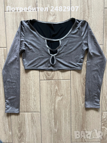 Къса дамска блуза, снимка 3 - Корсети, бюстиета, топове - 53537785