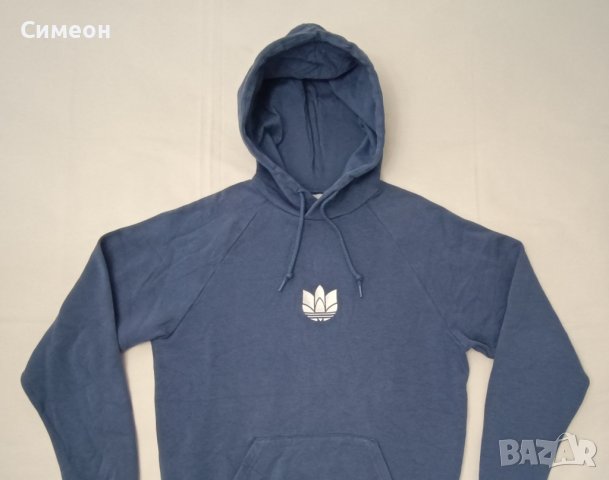 Adidas Originals Trefoil Hoodie оригинално горнище S Адидас суичър, снимка 2 - Спортни дрехи, екипи - 43747234