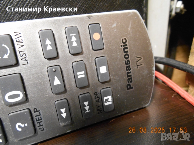  Panasonic TV remote 2017year, снимка 4 - Дистанционни - 51576512