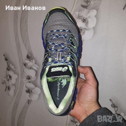 Asics Gel-Fuji Sensor 3 GTX Gore-Tex водоустойчиви маратонки   номер 39 , снимка 5 - Маратонки - 44847337
