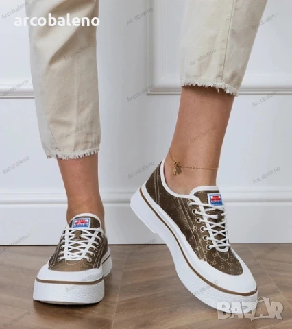 Дамски кецове на платформа Greta, 3цвята , снимка 9 - Кецове - 51077270