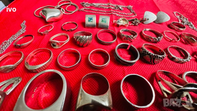 Сребърни бижута проба 925, 262 грама, снимка 5 - Обеци - 53134224