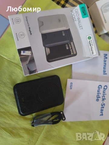 ESR за MagSafe портфейл с функция „Намери ме“, държач за 5 карти, RFID-блокиране, силен магнитен

, снимка 14 - Apple iPhone - 50752424