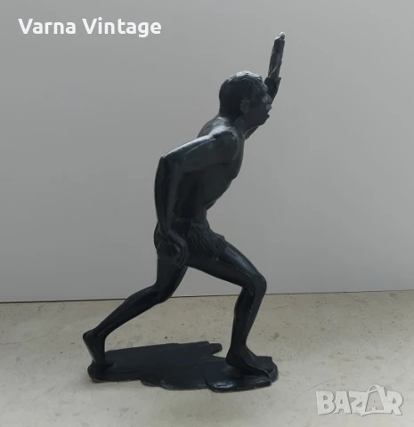 Войници. Неандерталец с каменна брадва. мащаб 150 мм (ДЗИ) СССР., снимка 6 - Колекции - 51416458