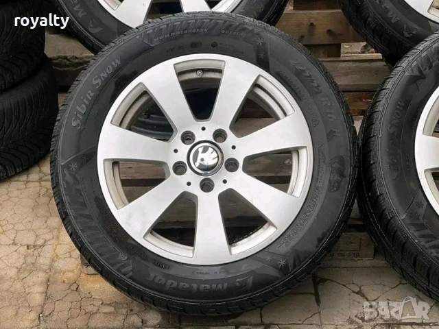 5х112 16 Джанти Skoda Superb Octavia ET 43 J 7, снимка 2 - Аксесоари и консумативи - 53222675
