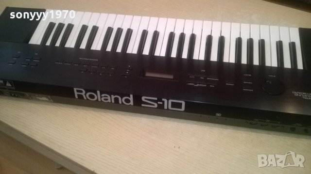 ROLAND S-10 MADE IN JAPAN-ВНОС ШВЕЦИЯ, снимка 5 - Синтезатори - 27886813