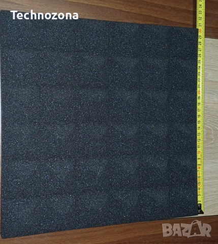 24 бр. пирамидални акустични панели 30×30×5 см Акустична пяна Шумоабсорбираща, снимка 5 - Други - 53406668