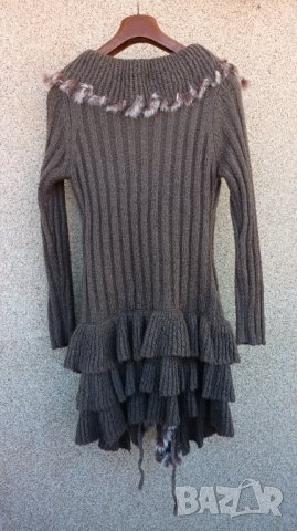 Вълнена дамска и стилна желетка, снимка 2 - Жилетки - 38328918