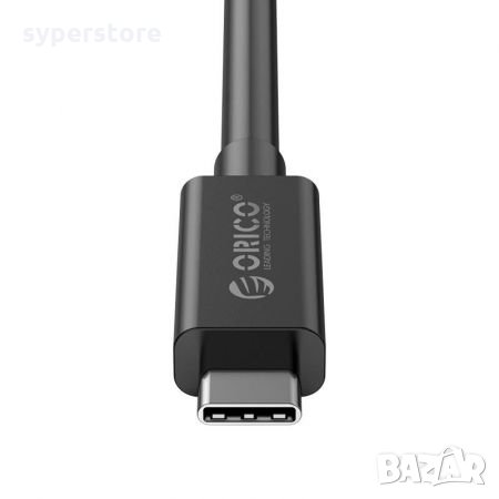 Кабел USB Type C Мъжко - Мъжко Thunderbolt 3 0.50m 5A Orico TBL05 Cable USB Type C M/M, снимка 3 - Кабели и адаптери - 35580217