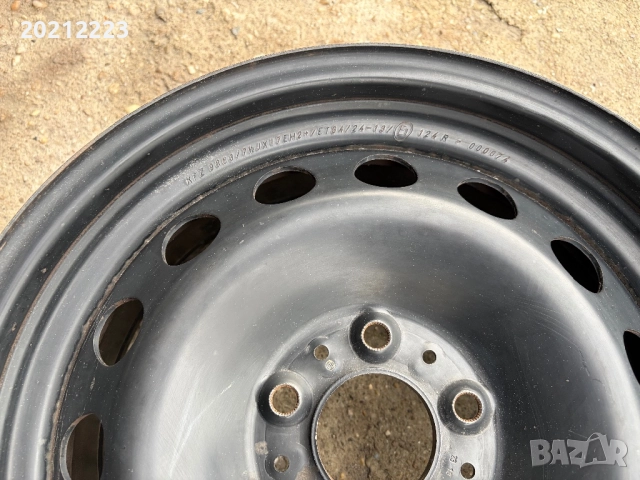 4 броя железни джанти за BMW X3 II, 17, снимка 5 - Гуми и джанти - 52391537