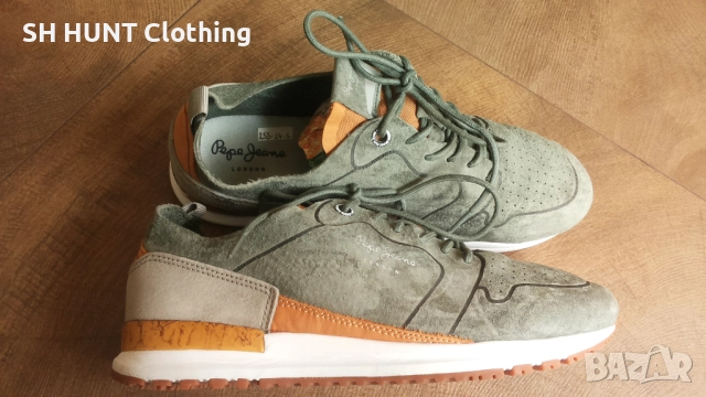 Pepe Jeans Leather Shoes Размер EUR 42 / UK 8 естествена кожа 253-14-S, снимка 2 - Ежедневни обувки - 52653935