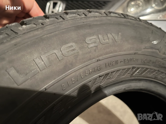4 бр. 215/65/16 NOKIAN EXTRA LOAD DOT 2018, снимка 9 - Гуми и джанти - 51913095
