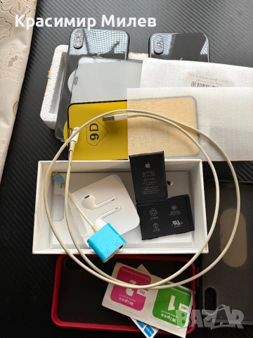 2 броя iPhone X с всички аксесоари( единия за части), снимка 12 - Apple iPhone - 53524215