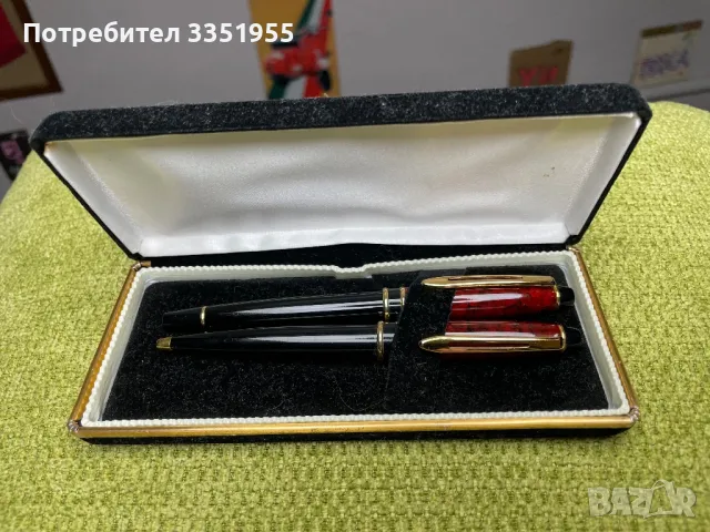 Луксозен к-т Писалка и Химикалка, снимка 2 - Подаръци за рожден ден - 47540396