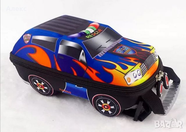 3D Твърда детска раница Три цвята РАЛИ ГУМА, снимка 5 - Раници - 27997332