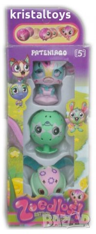 Детска играчка Зубълс Zoobles 3 броя в кутия, снимка 1