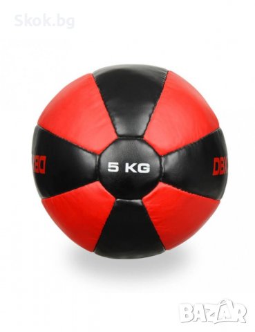 Тренировъчна медицинска топка DBX Bushido - 5 kg, снимка 2 - Фитнес уреди - 37977081