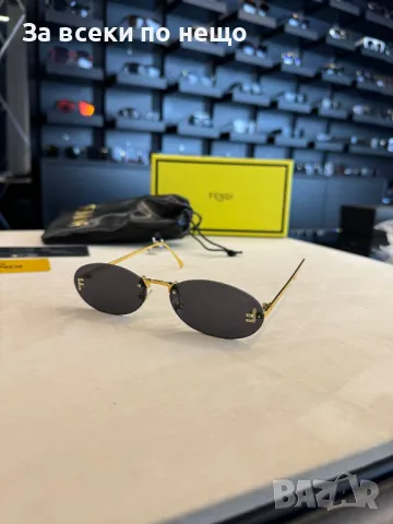 Fendi Слънчеви Очила С UV400 Защита С ПОДАРЪК🎁Калъф Фенди - Различни Цветове Код D2150, снимка 2 - Слънчеви и диоптрични очила - 49423164