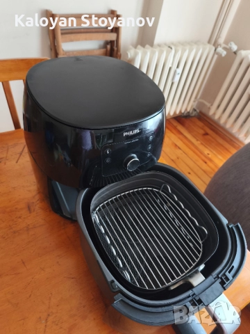 Philips фритюрник с горещ въздух HD9650/90, снимка 3 - Фритюрници - 51756949