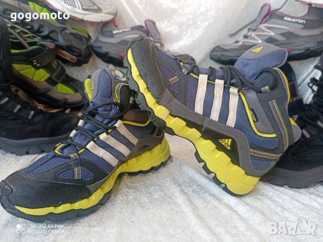 КАТО НОВИ adidas® Hiking Boots AX Goretex® Speed Grip Outdoors,ТУРИСТИЧЕСКИ,ВОДОУСТОЙЧИВИ,ART, GTX®, снимка 5 - Маратонки - 43897906