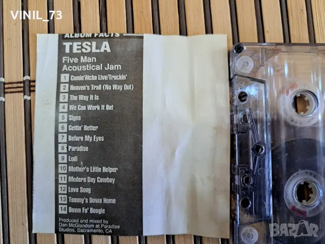 Tesla – Five Man Acoustical Jam, снимка 3 - Аудио касети - 48822961